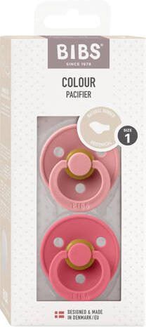 BIBS Colour fopspeen Anatomisch Dusty Pink Coral (2 stuks)