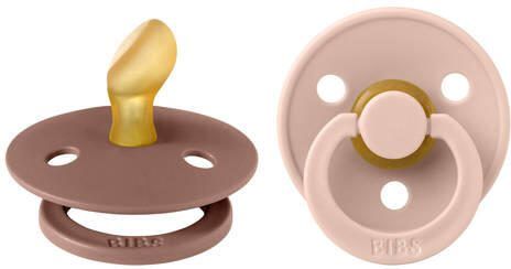 BIBS Colour fopspeen Anatomisch Woodchuck Blush (2 stuks)