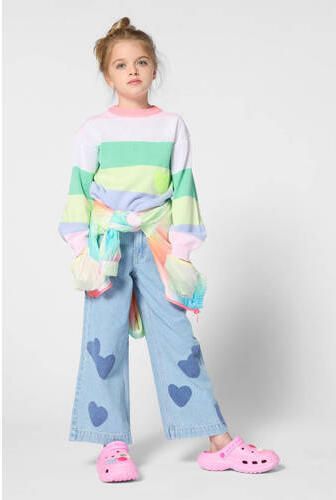Billieblush jack multi Jas Meisjes Polyester Capuchon Tie-dye