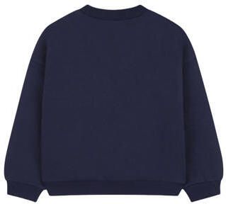 Billieblush sweater donkerblauw Meisjes Katoen Ronde hals Printopdruk - Foto 2