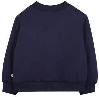 Billieblush sweater donkerblauw met glitter Meisjes Polyester Ronde hals - Foto 2