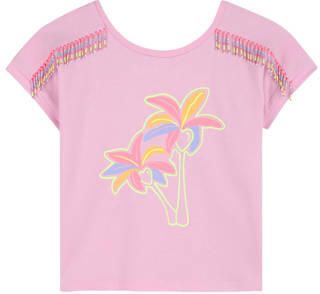 Billieblush T-shirt lichtroze Meisjes Katoen Ronde hals Printopdruk