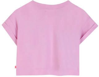 Billieblush T-shirt roze Meisjes Katoen Ronde hals Printopdruk - Foto 3
