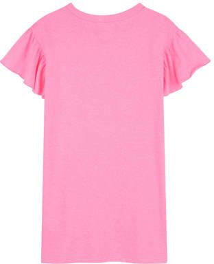 Billieblush t-shirtjurk met pailletten roze Meisjes Polyester Ronde hals - Foto 2