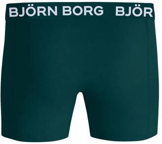 Björn Borg boxershorts blauw groen (set van 5) Jongens Stretchkatoen - Foto 4