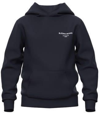 Björn Borg hoodie met logo donkerblauw Sweater Logo maat 146-152
