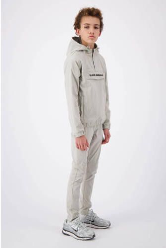 BLACK BANANAS anorak zomer grijs Jas Jongens Polyester Capuchon Tekst 128 - Foto 2