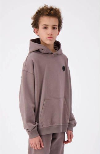 BLACK BANANAS hoodie bruin Sweater Effen 128 | Sweater van - Foto 2