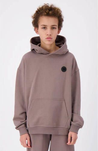 BLACK BANANAS hoodie bruin Sweater Effen 128 | Sweater van - Foto 3