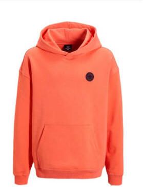 BLACK BANANAS hoodie oranje Sweater Effen 128 | Sweater van