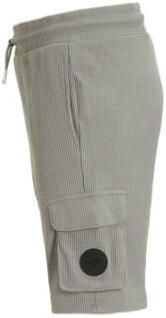 BLACK BANANAS regular fit cargo short JR. WAFFLE grijs Korte broek Jongens Katoen 128 - Foto 2