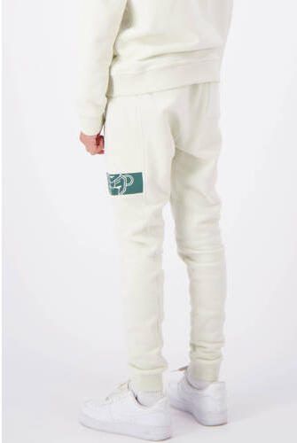 BLACK BANANAS regular fit joggingbroek ecru Jongens Katoen Effen 140 - Foto 3