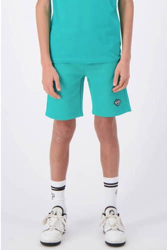 BLACK BANANAS regular fit sweatshort blauw Korte broek Jongens Katoen Effen 152