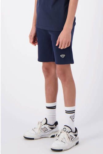 BLACK BANANAS regular fit sweatshort blauw Korte broek Jongens Katoen Effen 176