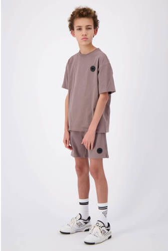 BLACK BANANAS T-shirt bruin Jongens Stretchkatoen Ronde hals Effen 128 - Foto 2