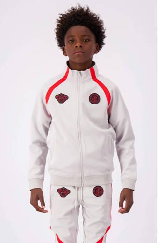 BLACK BANANAS sweater grijs Vest Effen 128 | Vest van - Foto 2