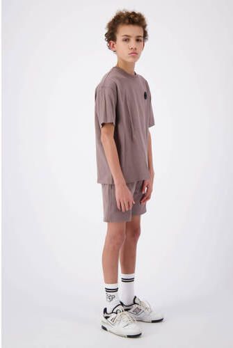 BLACK BANANAS T-shirt bruin Jongens Stretchkatoen Ronde hals Effen 128 - Foto 3