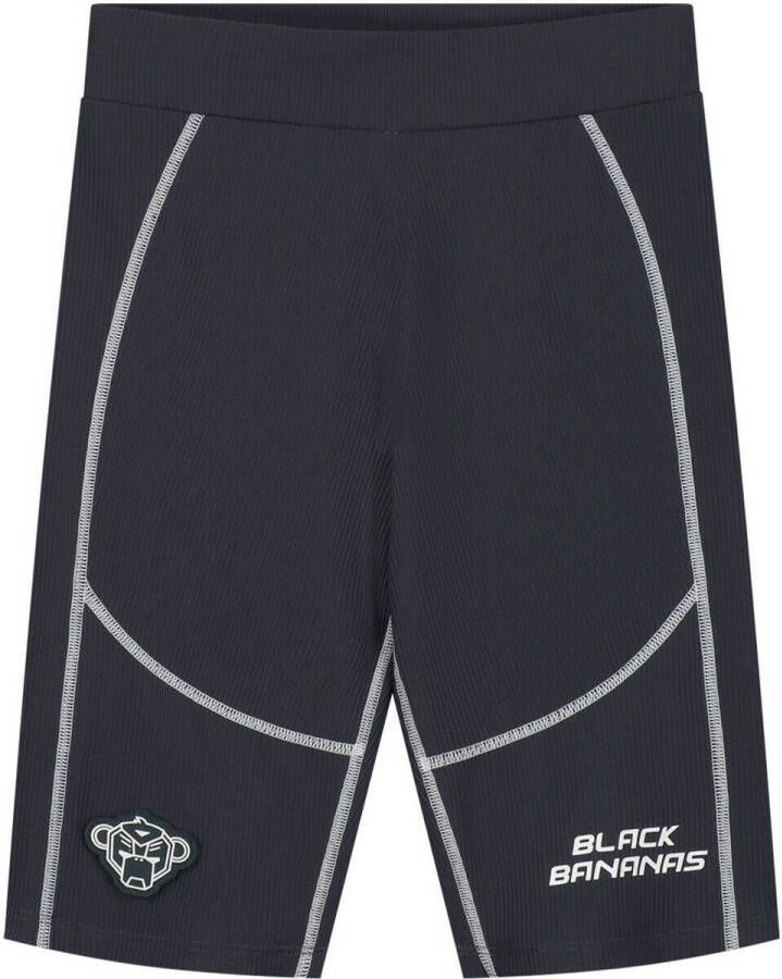 BLACK BANANAS slim fit casual short blauw Korte broek Nylon 128