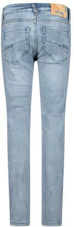 Blue Rebel slim fit jeans Damrack denim mid blue Blauw Jongens Stretchdenim 110 - Foto 2