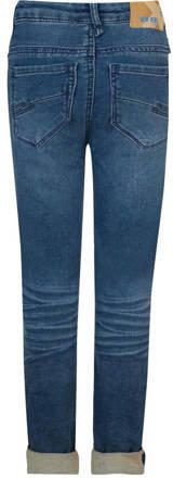 Blue Rebel slim fit jeans denim real blue Blauw Jongens Stretchdenim Effen 116 - Foto 2