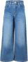 Blue Rebel high waist wide leg jeans Alba malibu beach Blauw Meisjes Denim 110 - Thumbnail 1