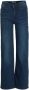 Blue Rebel high waist wide leg jeans blauw Meisjes Katoen 104 - Thumbnail 1