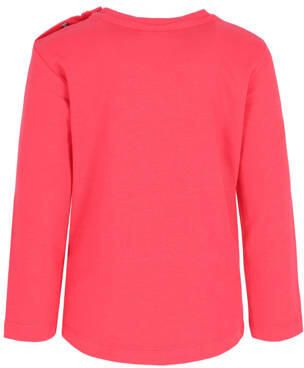 B.Nosy aansluitende longsleeve met print rood Meisjes Stretchkatoen Ronde hals - Foto 2