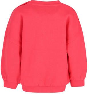 B.Nosy aansluitende sweater met print koraalrood Printopdruk - Foto 2