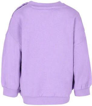 B.Nosy aansluitende sweater met print lila Paars Printopdruk - Foto 2