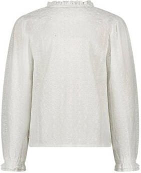 B.Nosy blouse ecru Meisjes Katoen Ronde hals Effen 122 128 - Foto 2