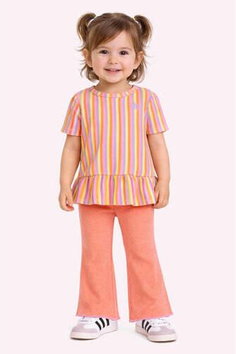 B.Nosy flared broek oranje Meisjes Polyester Effen
