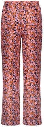 B.Nosy gebloemde high waist straight fit broek 902 stunning ao Roze Meisjes Gerecycled polyester 104