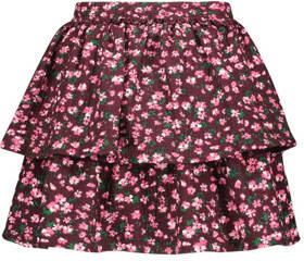 B.Nosy gebloemde rok B.ELEGANT paars roze Meisjes Polyester Bloemen 122 128 - Foto 2