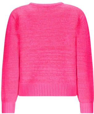 B.Nosy gebloemde sweater roze gebreid Meisjes Polyamide Ronde hals Bloemen - Foto 3