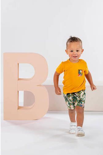 B.Nosy korte broek beige groen Jongens Sweat Blad 74 - Foto 3