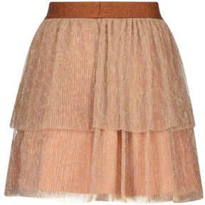 B.Nosy rok Beth roze goud Meisjes Polyester Effen 122 128
