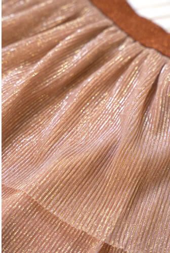 B.Nosy rok Beth roze goud Meisjes Polyester Effen 122 128 - Foto 3