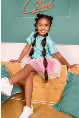 B.Nosy rok felroze Meisjes Polyester Effen 110 | Rok van - Foto 3