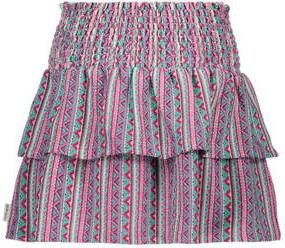B.Nosy rok met all over print roze mintgroen Meisjes Polyester All over print 146-152