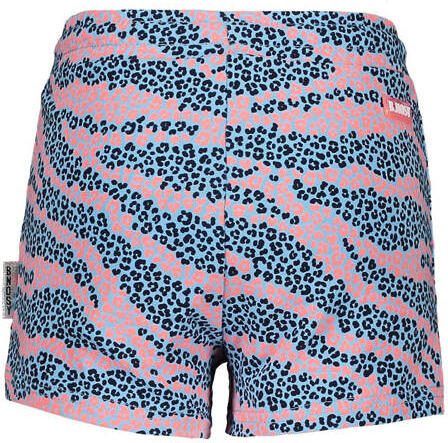 B.Nosy short met all over print blauw roze Korte broek Meisjes Stretchkatoen 104 - Foto 2