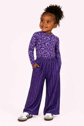 B.Nosy straight leg broek paars Meisjes Polyester Effen