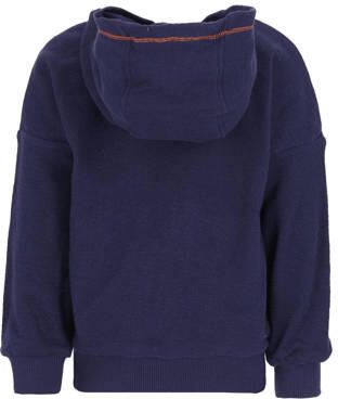 B.Nosy sweatvest donkerblauw Effen | Vest van - Foto 2