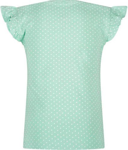 B.Nosy T-shirt met printopdruk mintgroen Meisjes Katoen Ronde hals Printopdruk 134-140 - Foto 2