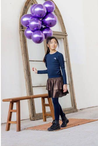 B.Nosy top B.DASHING donkerblauw Meisjes Polyester Ronde hals Effen 134 140 - Foto 2