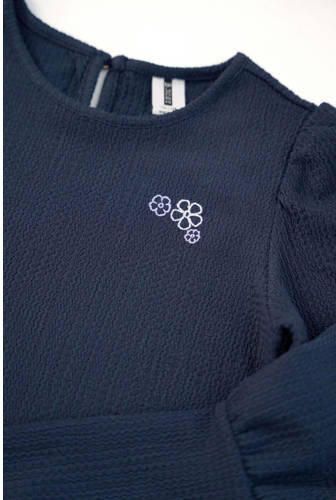 B.Nosy top B.DASHING donkerblauw Meisjes Polyester Ronde hals Effen 134 140 - Foto 3
