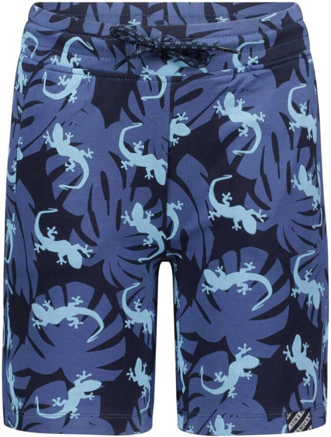 B.Nosy short B.Gecko van gerecycled polyester blauw donkerblauw