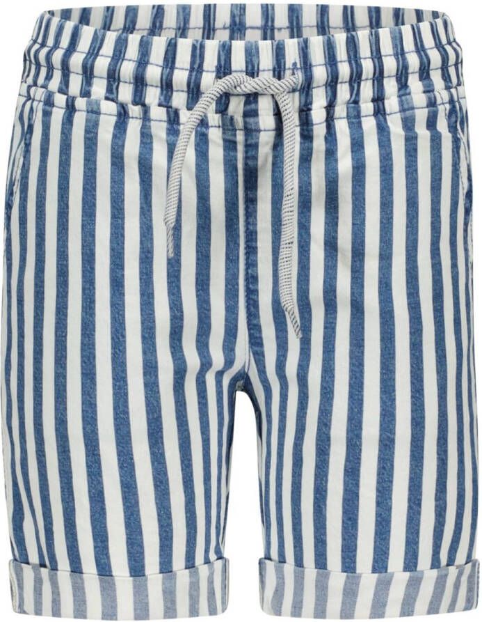 B.Nosy gestreepte short blauw wit