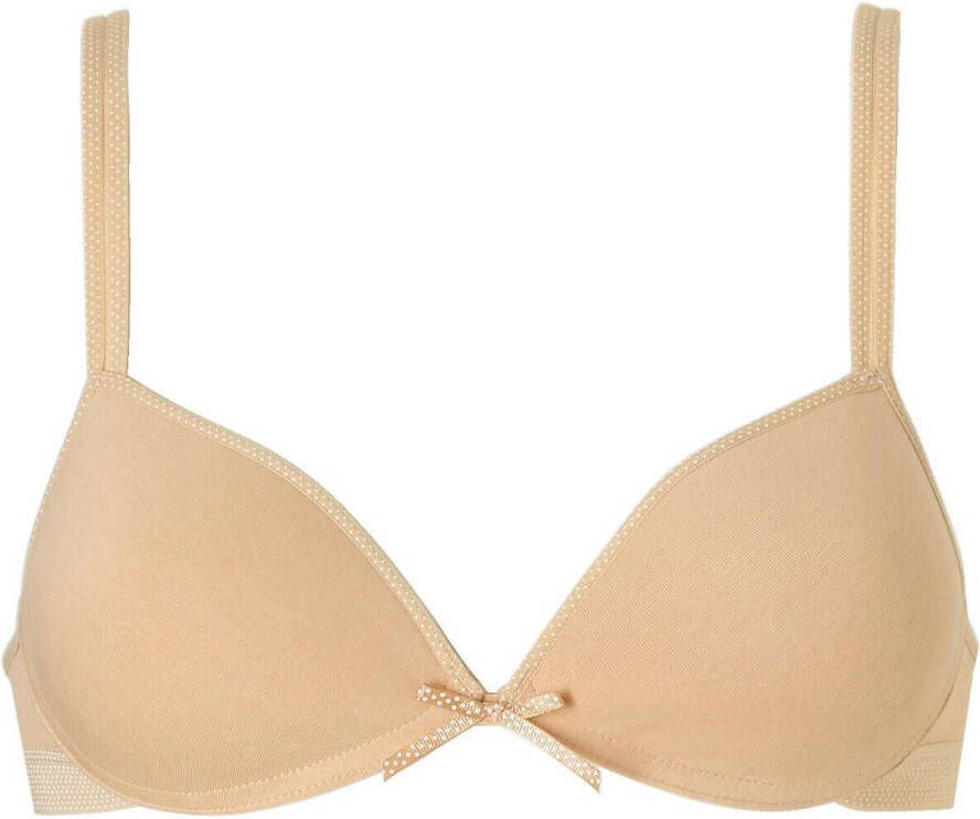 Boobs & Bloomers voorgevormde tienerbh beige Meisjes Katoen Effen AA 65 - Foto 2