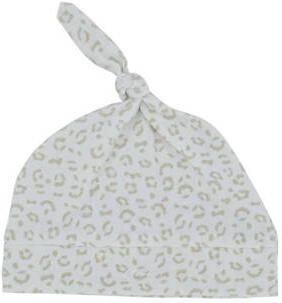 Born by Kiddo United muts Cheetah White Wit Katoen All over print