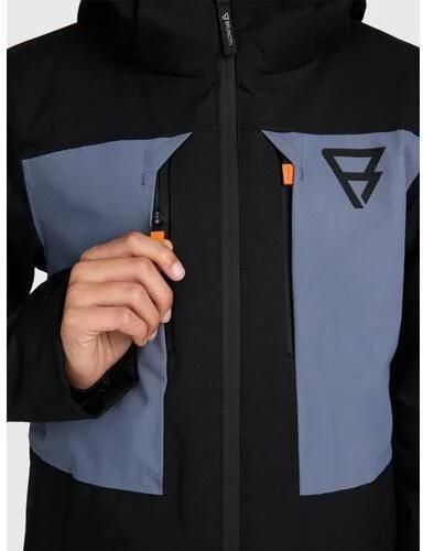 Brunotti Aratinosy kd ski-jas grijs Skijack Polyester Capuchon - Foto 2